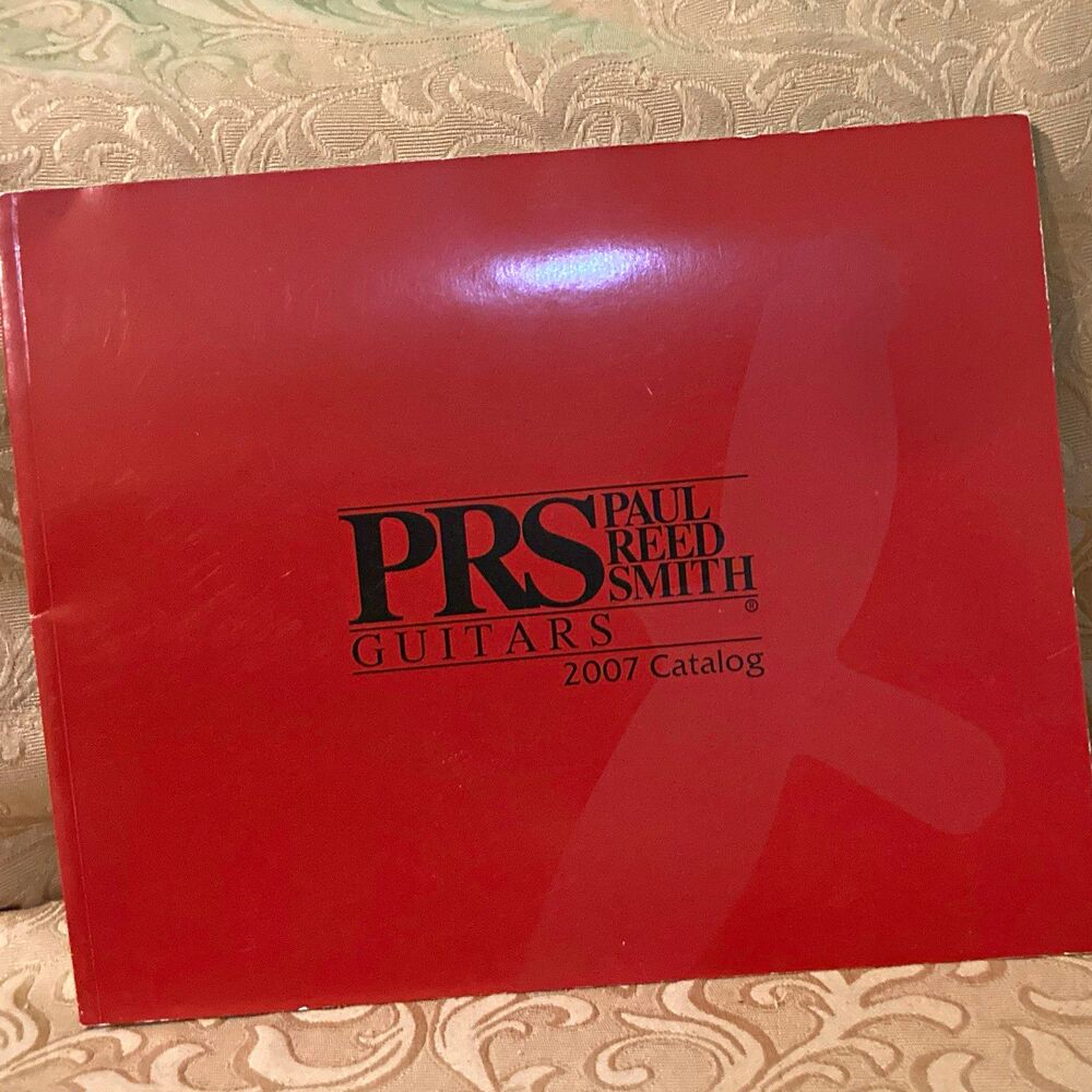 PRS Guitars 2007 Illustrated Catalog Booklet, Music & Instruments, English